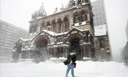 fuertes nevadas en eeuu Estado de emergencia por fuertes nevadas en EEUU
